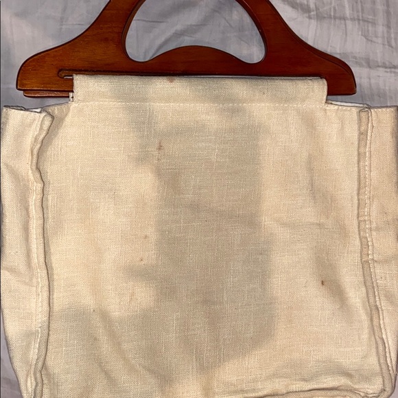 peacock bag with wooden handle - Picture 2 of 2